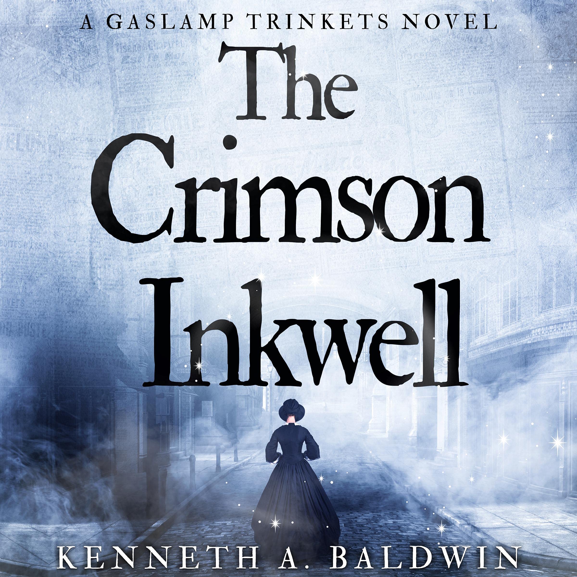 Cover art for The Crimson Inkwell: A Gaslamp Trinkets Novel