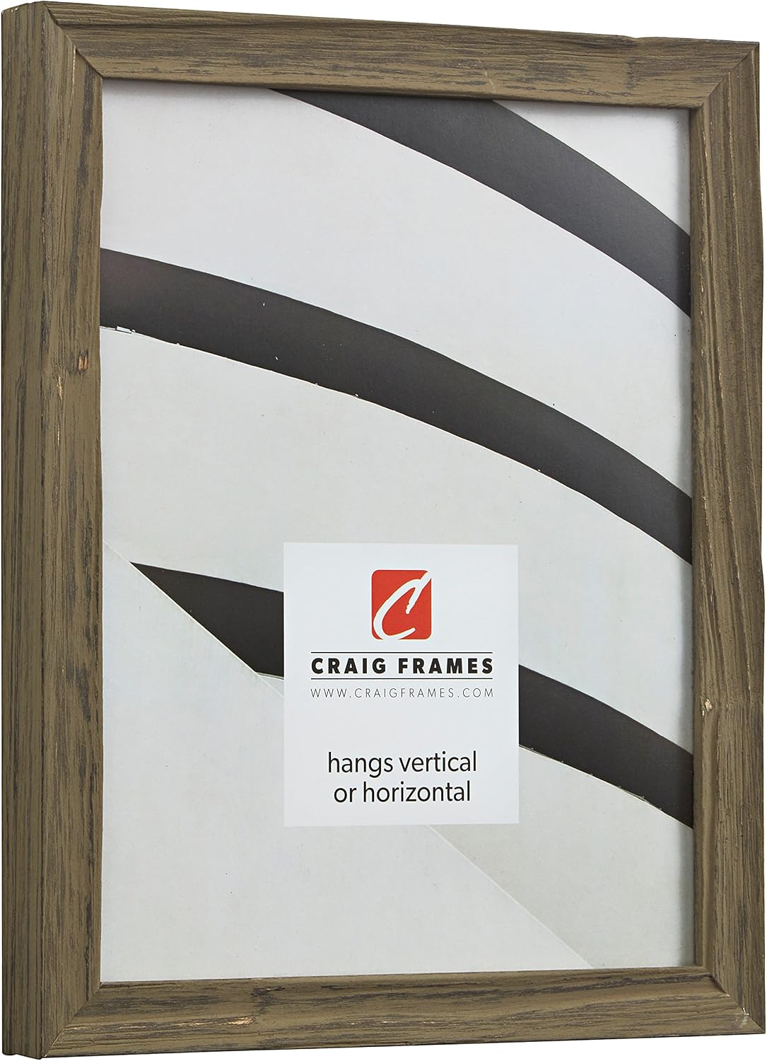 Craig Frames Hausbarn Picture Frame, 16 x 22 Inch, Wolf Grey Barnwood