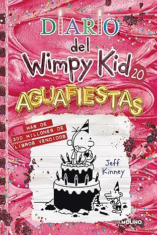 Diario Wimpy Kid Aguafiestas edición 20 aniversario regalo graduación primaria