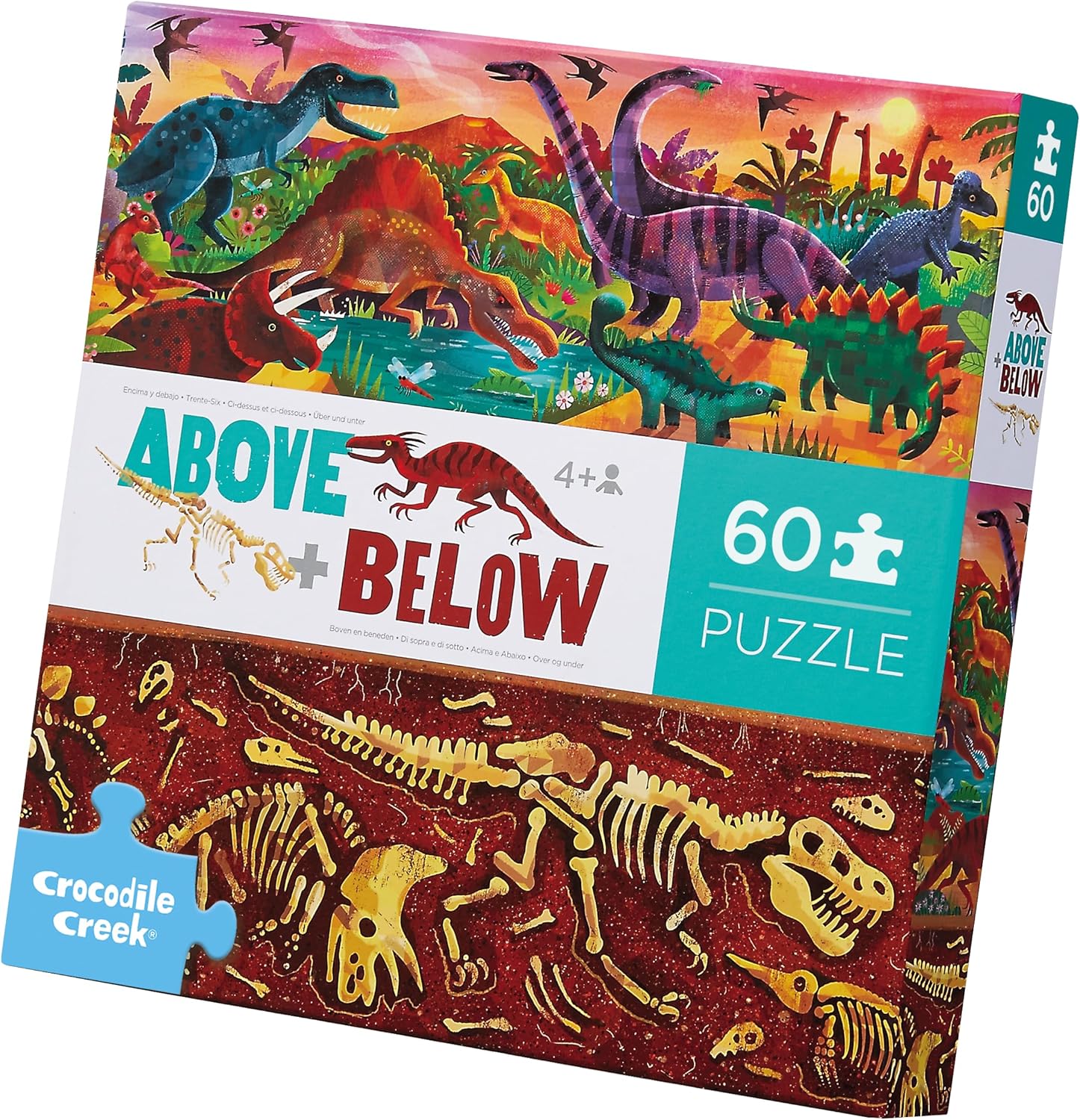 60 pc Above & Below/Dinosaur World