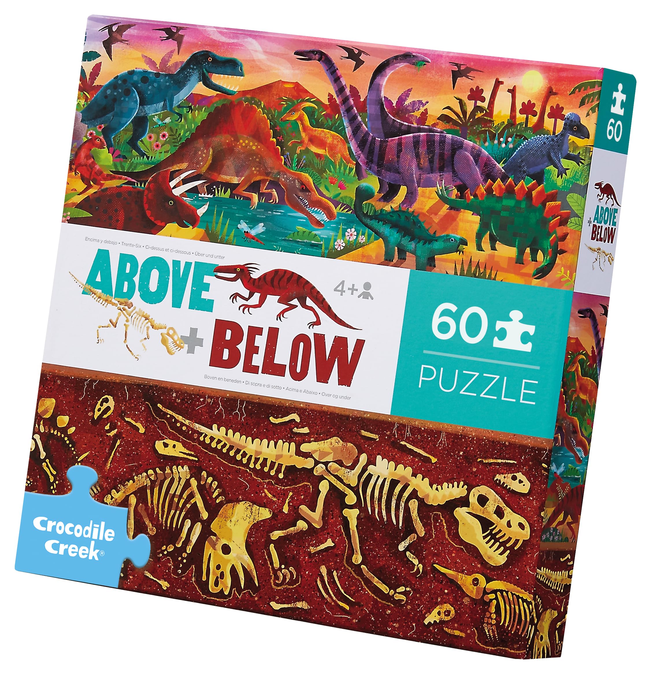 60 pc Above & Below/Dinosaur World
