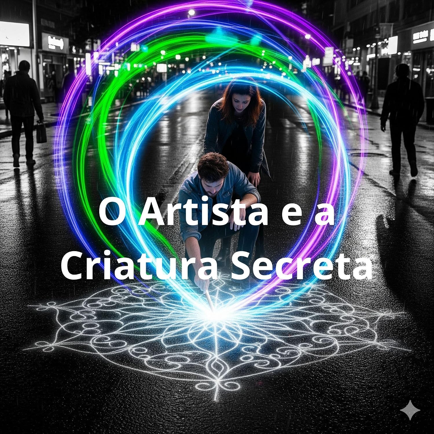 O Artista e a Criatura Secreta O Círculo da Conspiração (Portuguese Edition)