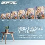 FIXSMITH Canvases pour la peinture paquet de 30 - 8 x 10 Panneau de peinture Inch - 100% Toiles de coton primed - Pack de valeur super - Artist Toile Conseil pour Acrylique, Huile & Peinture Tempera