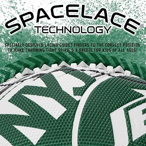 Vista 168 de Franklin Sports - Balones de fútbol americano juveniles de todos los equipos de la NFL, juego de balón infantil pequeño de 8.5 pulgadas + inflador
