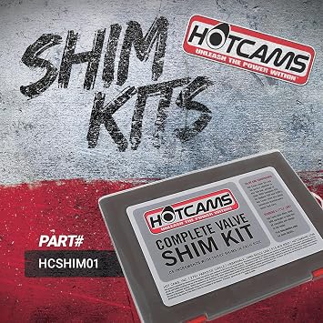 Hot Cams 7.48mm Complete Shim Kit HCSHIM01 for Honda CRF Kawasaki KX Suzuki RMZ Yamaha WR YZ Dirt Bikes