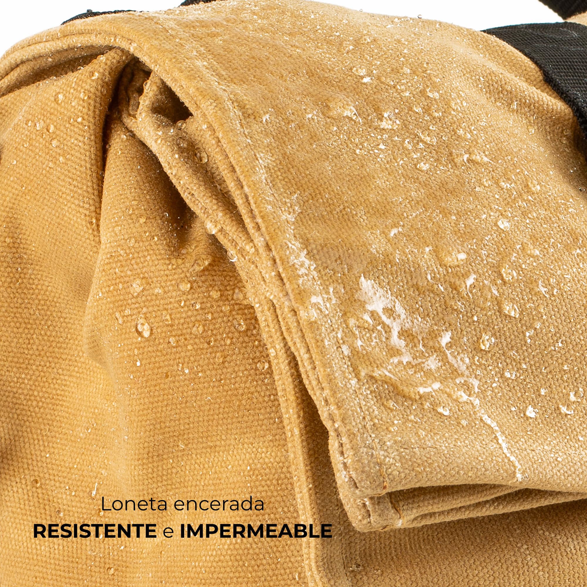 Bolsa Isotérmica Porta Alimentos Premium para Trabajo y Oficina (Tan) | Alternativa elegante-Estilo profesional-Lona encerada premium-Roll Top-Incluye funda cubiertos