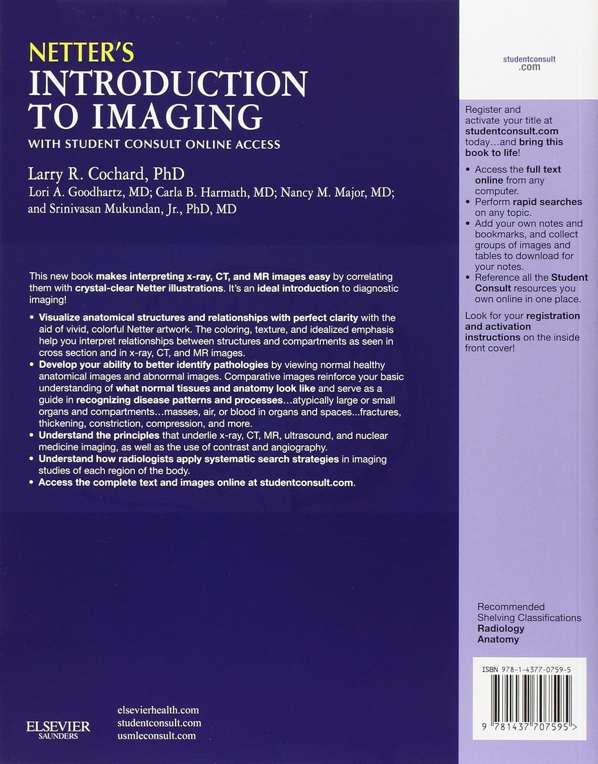 Netter's Introduction to Imaging: with Student Consult Access (Netter Basic Science)