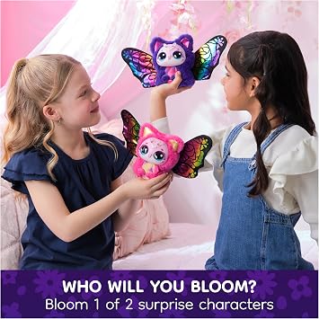 Hatchimals Bloomables Kittyfly Surprise Interactive Toy & Flower, Ages 4+
