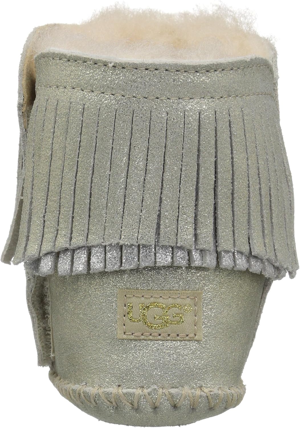 UGG Baby-Girl's Branyon Fringe Metallic Boot