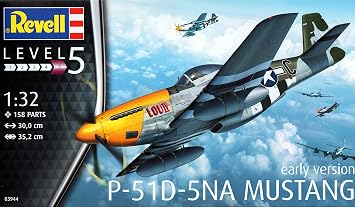 Revell Germany RVG03944 132 P-51D-5NA Mustang Early Version [Model Building KIT]