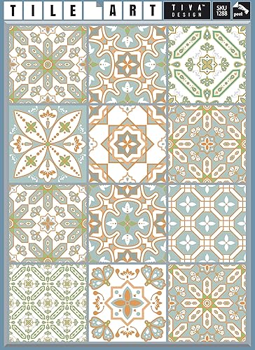 Miniatura 8 de Adhesivos para azulejos en muro, fáciles de aplicar, fáciles de quitar, impermeables, se pueden pegar en cualquier superficie lisa, diseño único, el