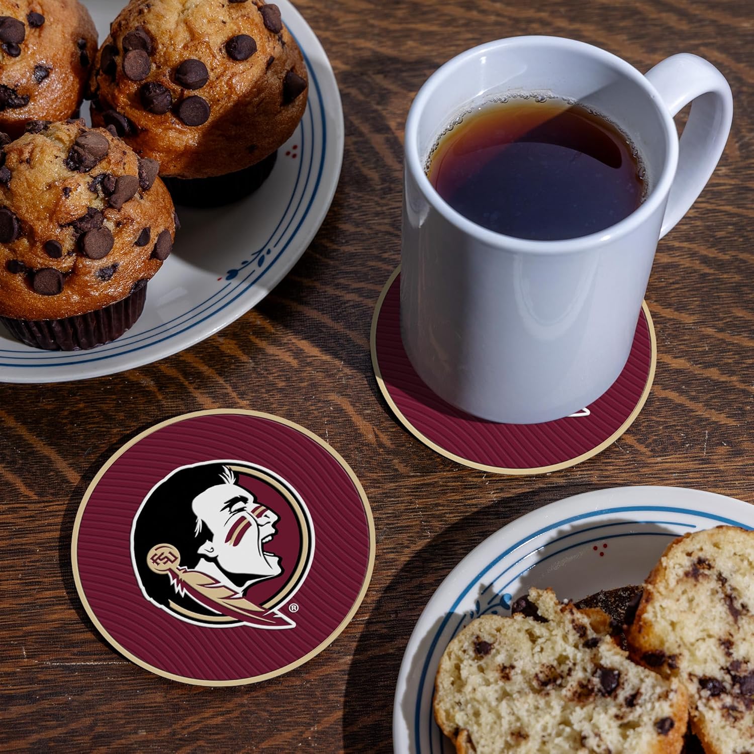 Rico Industries NCAA 4pack Coaster Set - Classic Favorites - Image 3