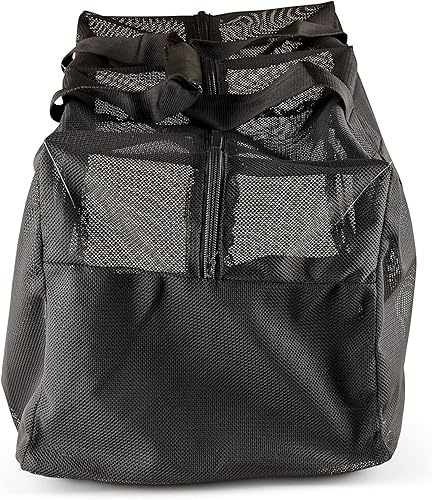 Miniatura 3 de LINE2design Bolsa de equipo de malla de bomberos de alta resistencia, bolsa de equipo de seguridad contra incendios con una bolsa grande de equipo