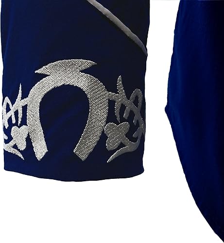 Miniatura 3 de El General Camisa Charro Hombre Camisa Charra Western Wear Color Azul Manga Larga