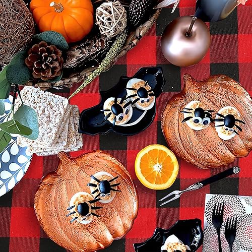 Miniatura 5 de Manteles de Navidad, mantel a cuadros de granja, mantel a cuadros para Navidad, día de Acción de Gracias, Halloween, decoración de fiesta de