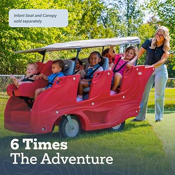 Gaggle Parade 6 Passenger Daycare Buggy Stroller, Mist