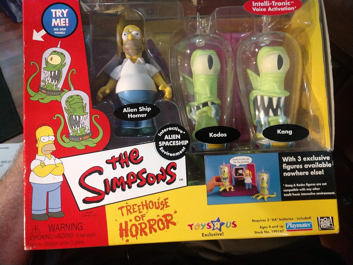 Amazon.co.jp Simpsons Interactive Environment (Playset) Alien