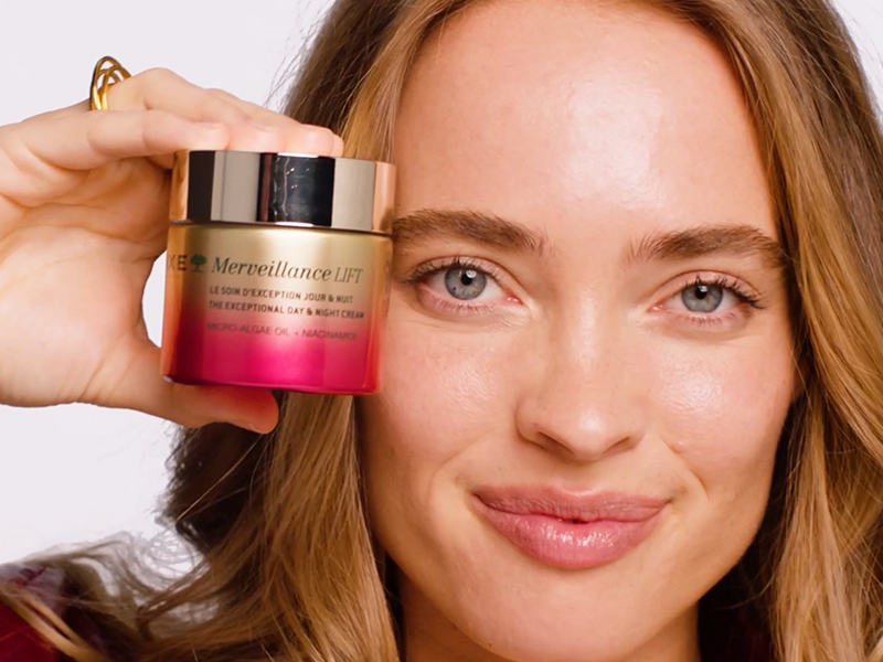 Nuxe Merveillance Lift Day & Night Cream With Niacinamide and Botanical Extracts for Firming and Wrinkle Correction, 2.5 Fl Oz
