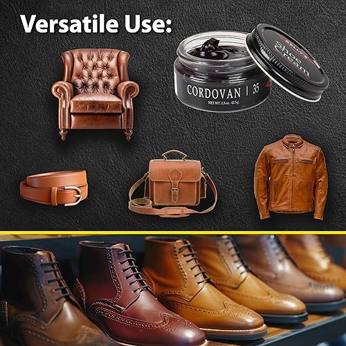 Miniatura 32 de Kelly's Shoe Cream - Pomada profesional para zapatos, 1.5 onzas, varios colores disponibles, Blanco B079VSF86S