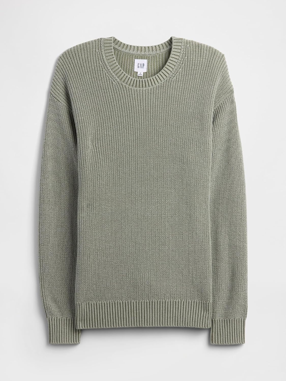 GAP Men's Relaxed Rib Crewneck Sweater