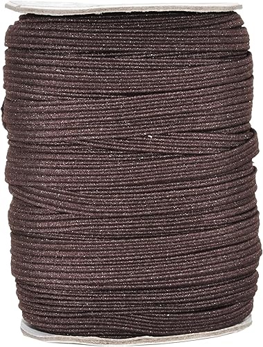 Vista 178 de Mandala Crafts - Rollo de cordón elástico plano para costura y manualidades Beige