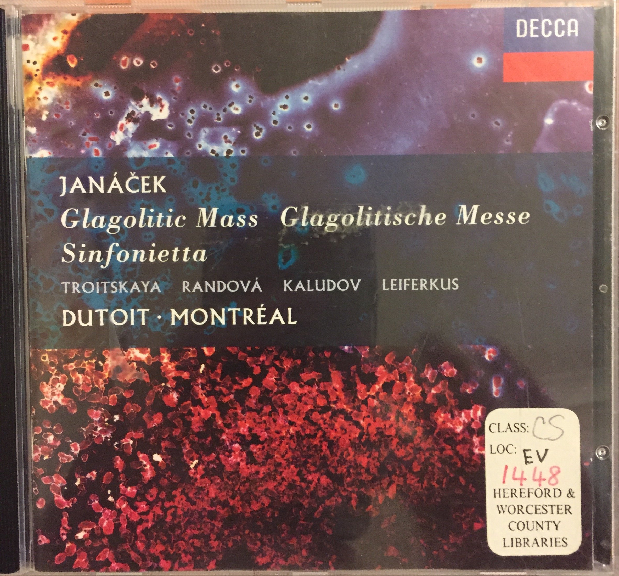 Janacek: Glagolitic Mass [Audio CD] Montreal Symphony Orchestra; Dutoit, Charles