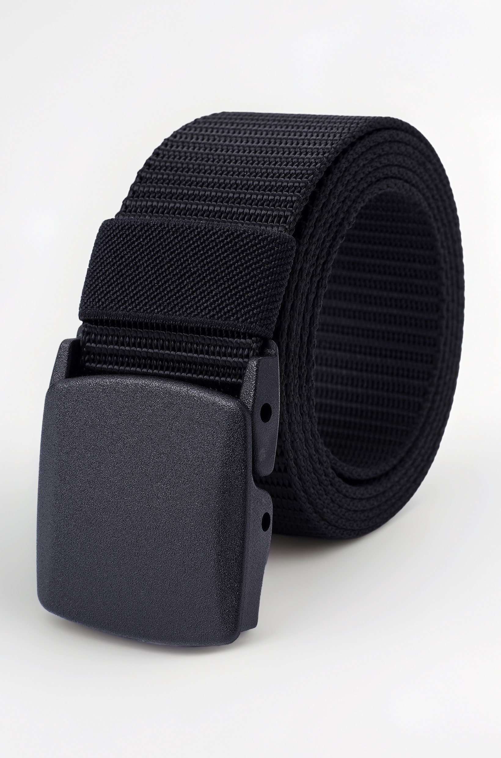Mile High Life | Nylon Web Belt | Outdoor Military Belt | Cut to Fit up to 52” | 1.5” Width | TSA Safe Plastic Buckle