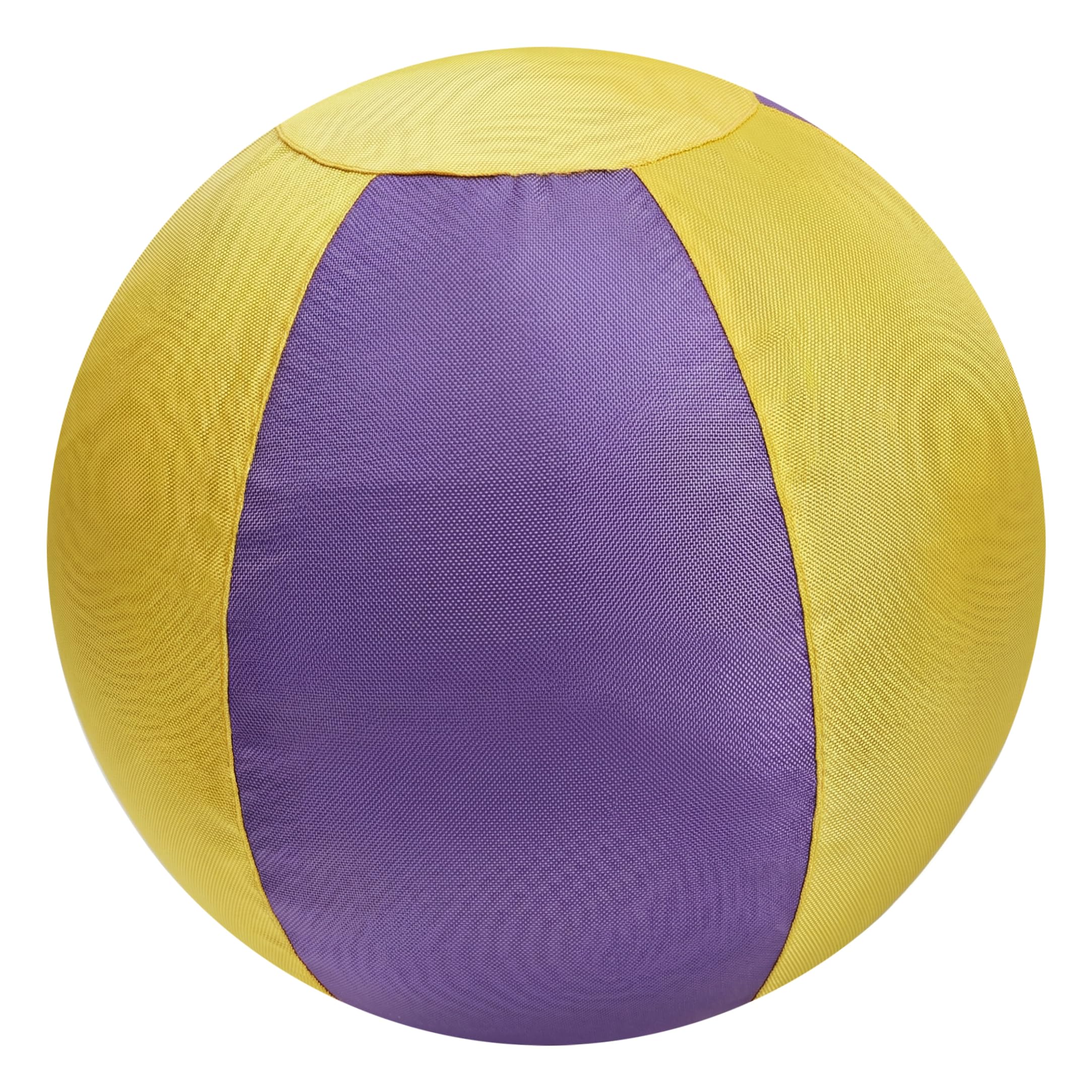 Balle d'élevage pour chiens en nylon violet ultra-résistant de 18 pouces avec sangle