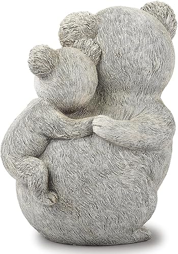 Miniatura 4 de Roman Giftware Inc., colección Pudgy Pals, estatua de koala y bebé, 8.5 pulgadas de alto, decorativo, regalo de jardín, decoración para el hogar al