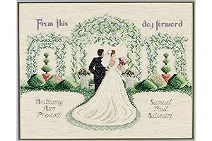 Janlynn Wedding Cross Stitch Patterns: Embroider Love