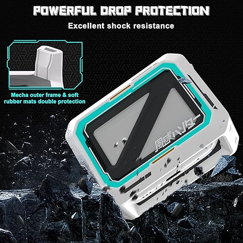 Miniatura 7 de Sonkoloro Funda para AirPods Pro de 2 generación1 generación con bloqueo magnético, funda luminosa para AirPod Pro de segunda generación para