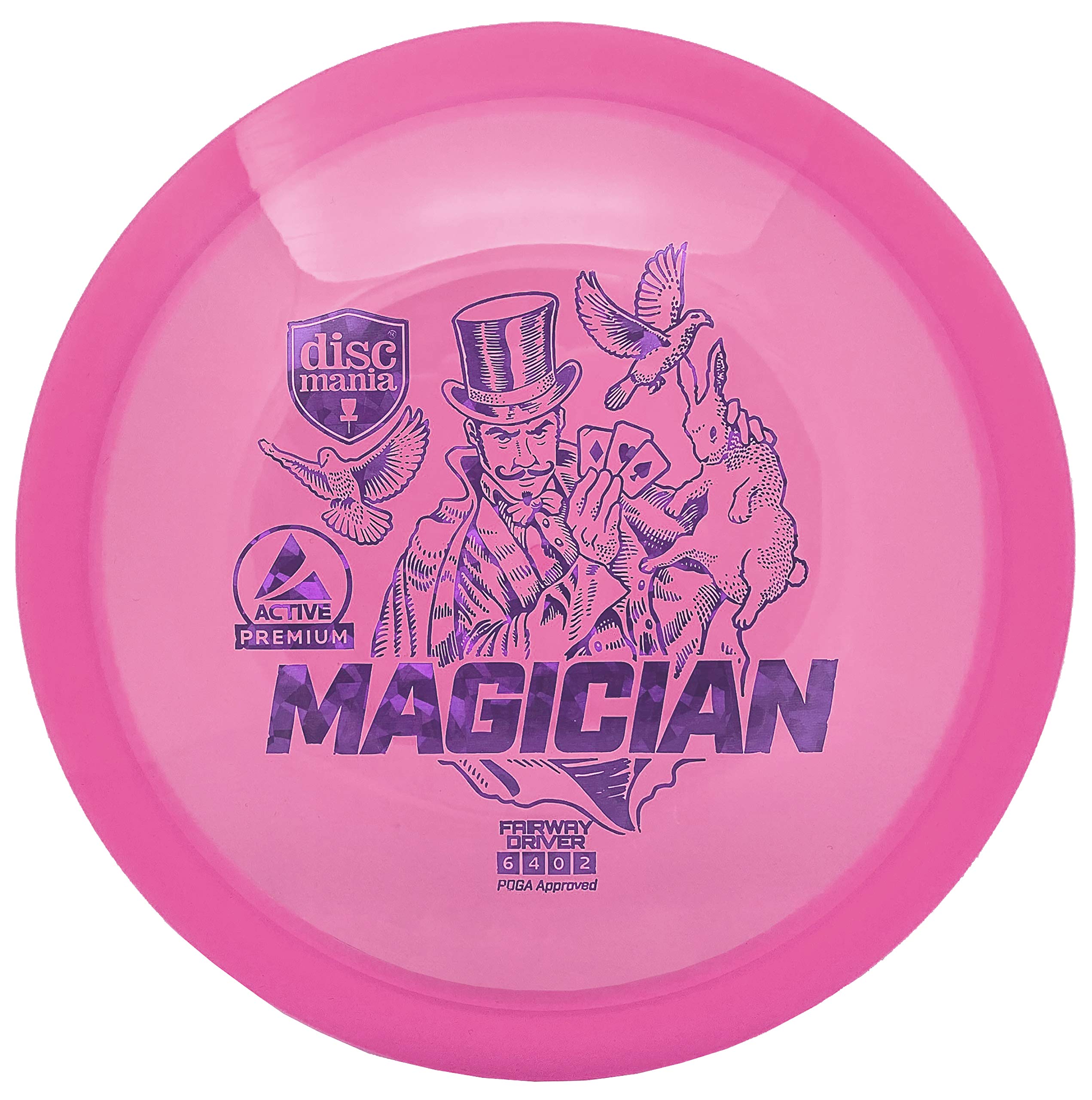 Discmania Active Premium Magician Disc Golf Fairway Driver 165-176g - Farben variieren