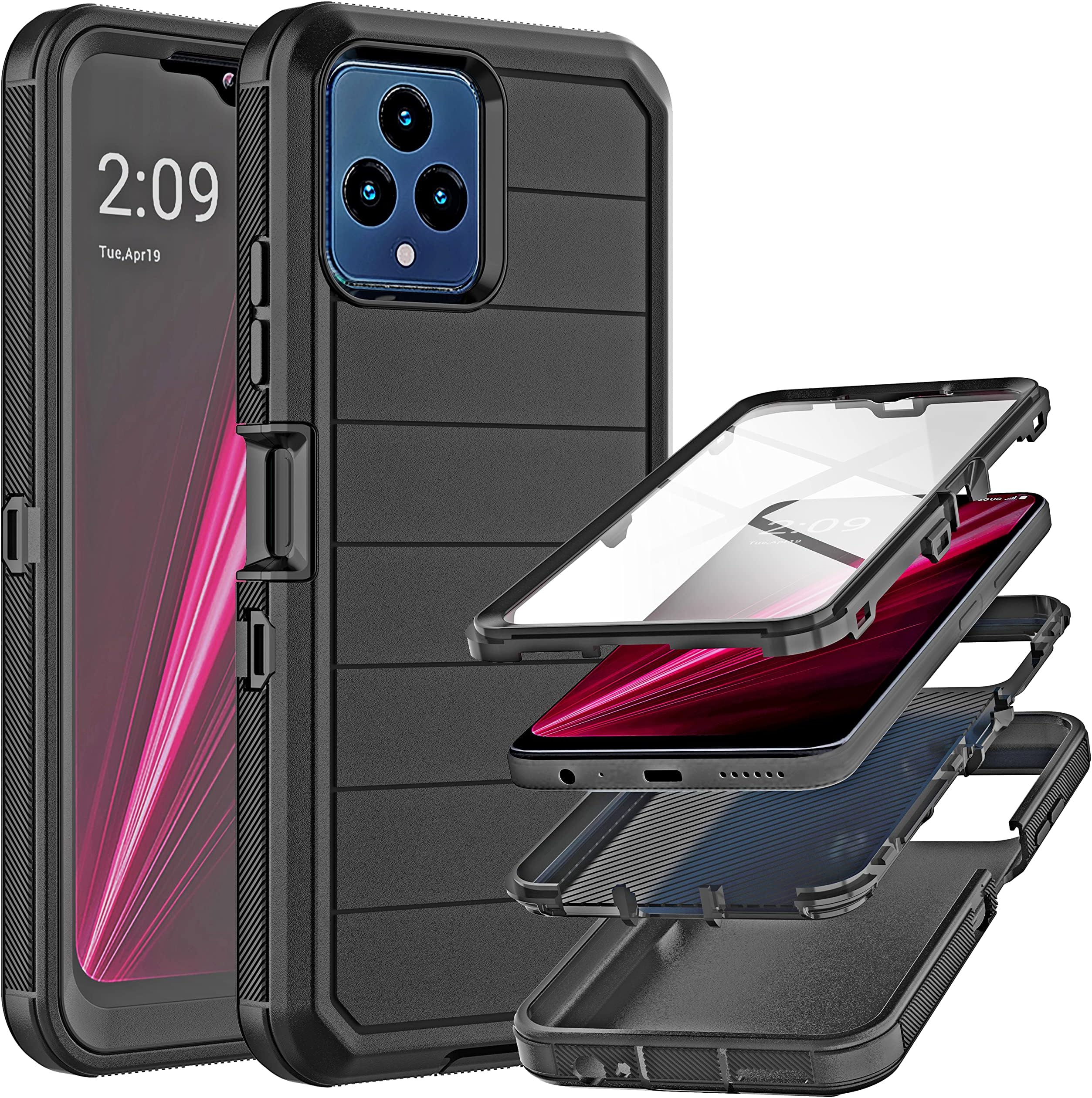 Ailiber for Revvl 6x Phone Case, T Mobile Revvl 6 Case with