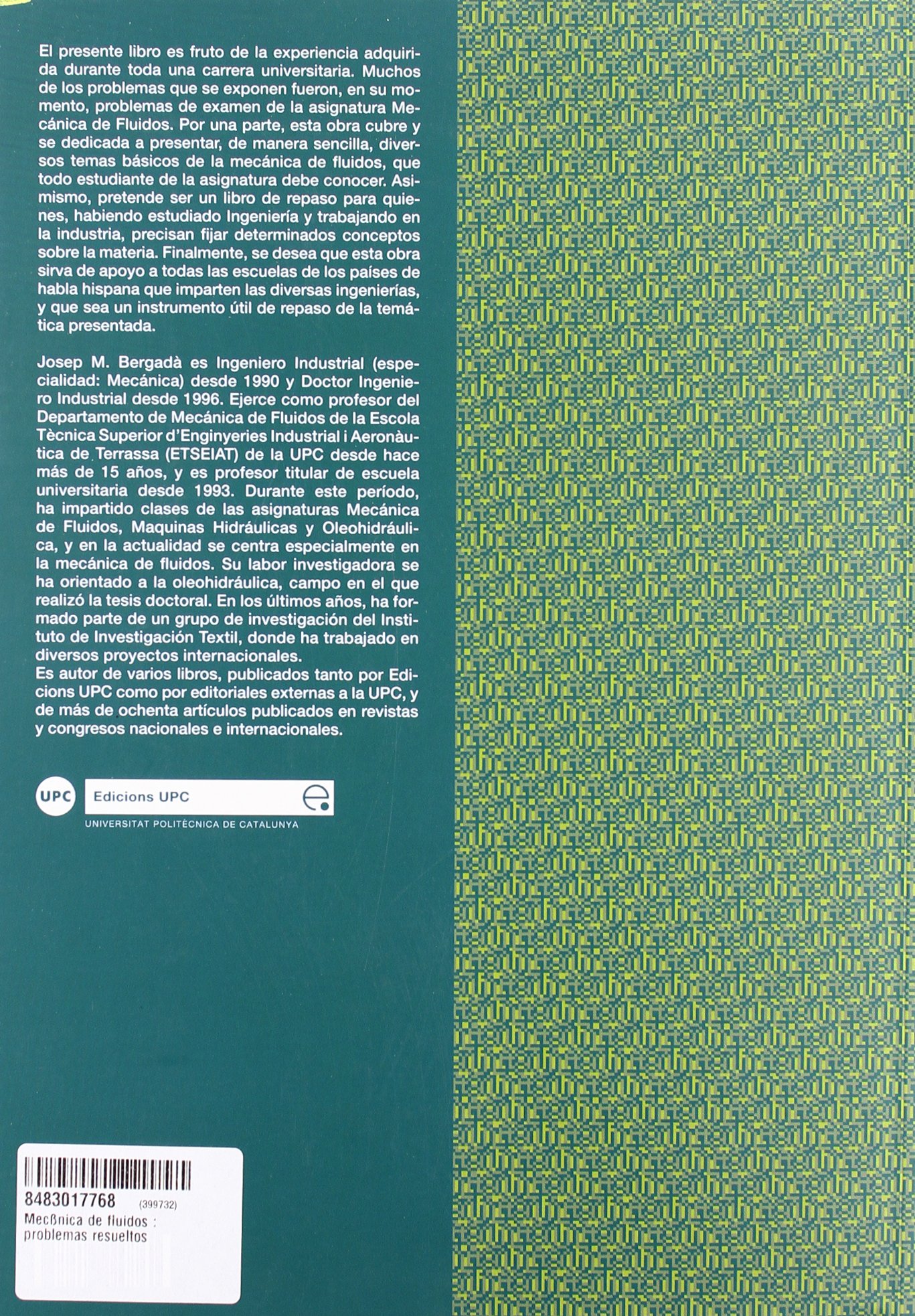 Mecánica de fluidos. Problemas resueltos: 111 (Aula Politècnica)