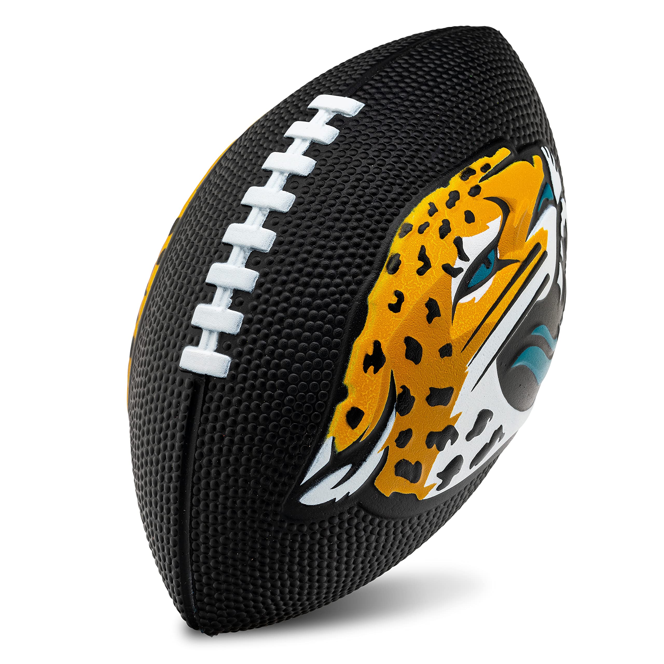 Franklin Sports NFL Football - Kids Foam Football - Soft Junior Size 8.5" Ball with 3D Logos - Perfect for Gameday + Tailgates