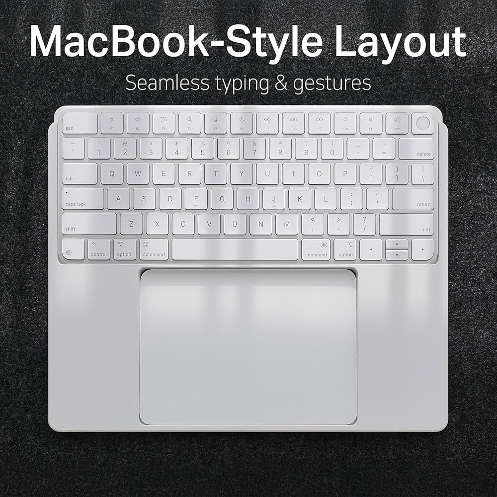 マジックキーボードとマジックトラックパッド　トレイセット Apple Magic Keyboard Magic Trackpad 対応ウォルナット無垢材