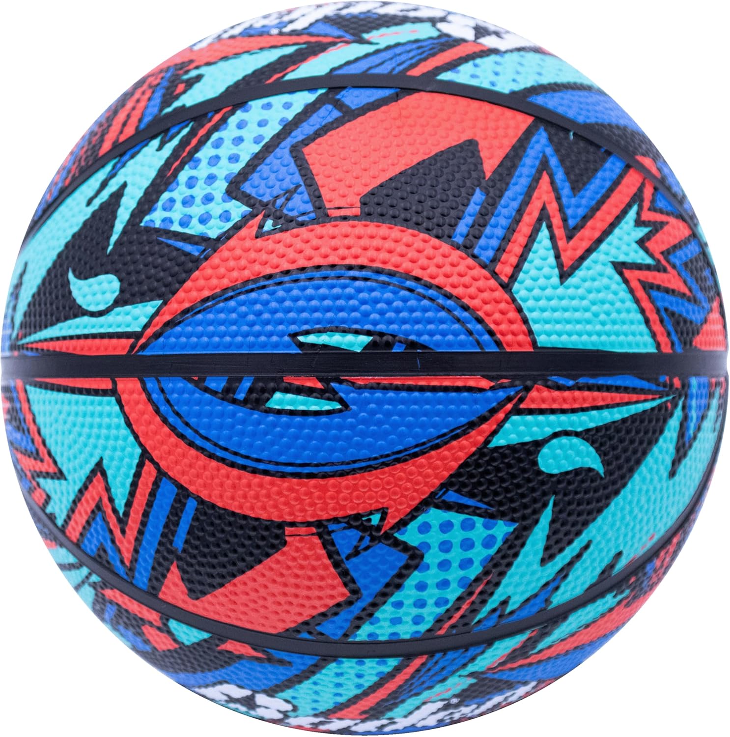 Baden | Blacktop | Mini Rubber Basketball 3 Pack Set | Size 3 | with Pump