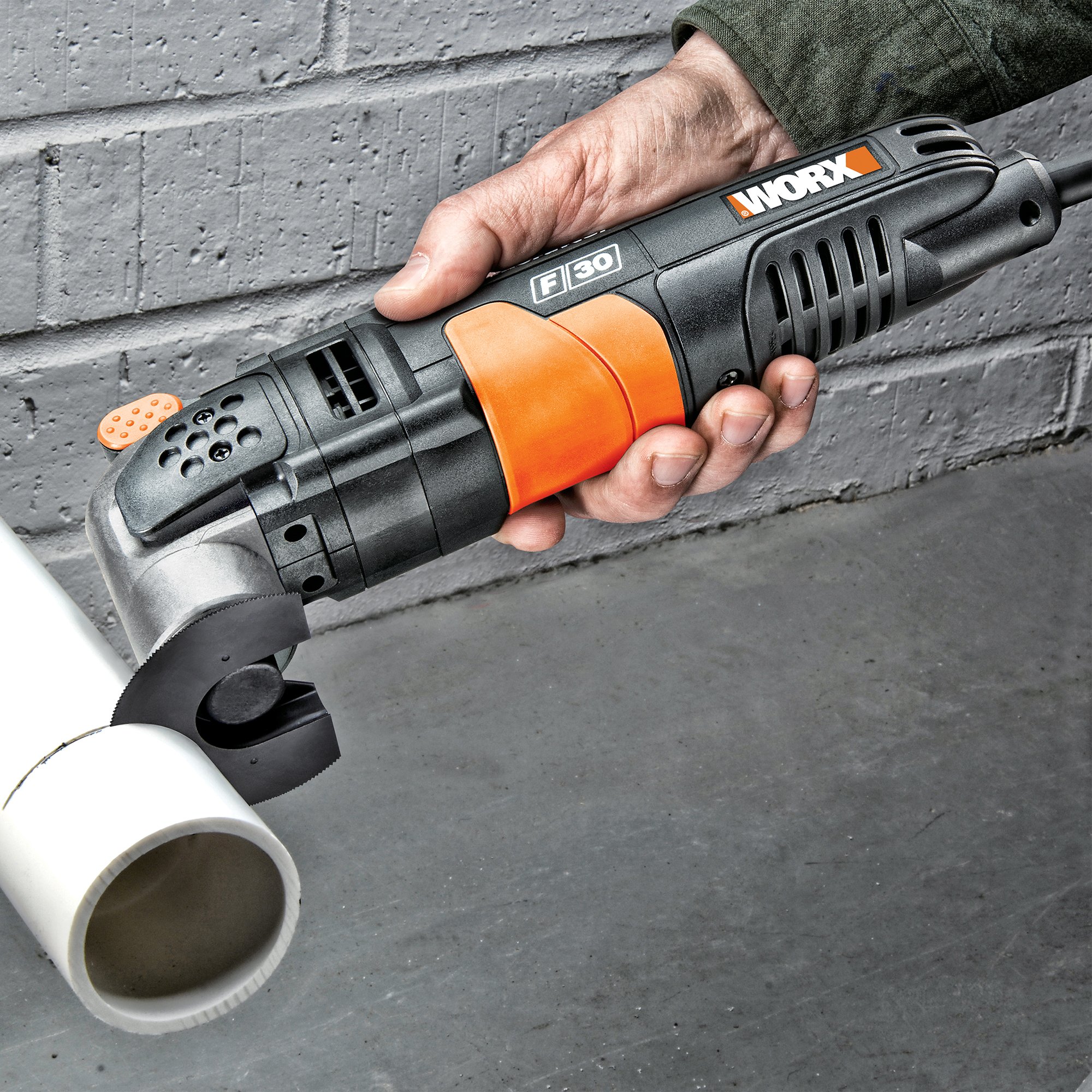 WORX WX680 F30 350W Sonicrafter - Utensile oscillante multifunzione con 29 accessori