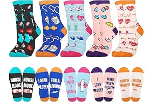 Spark Enthusiasm with Quirky Novelty Nurse Socks