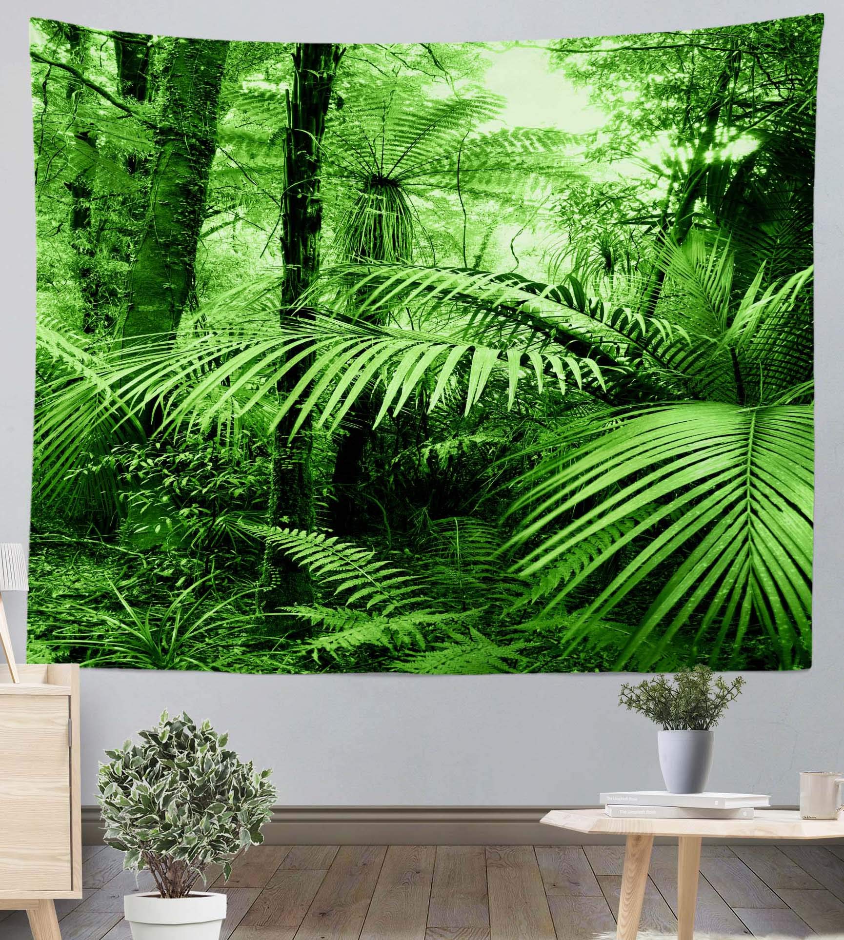 OliveSleep Tapestry Tropical Rain Forest Wall Hangings,Art Decor Home Dorm,Living Room,Bedroom Tapestries(Multi 20,130x150cm)