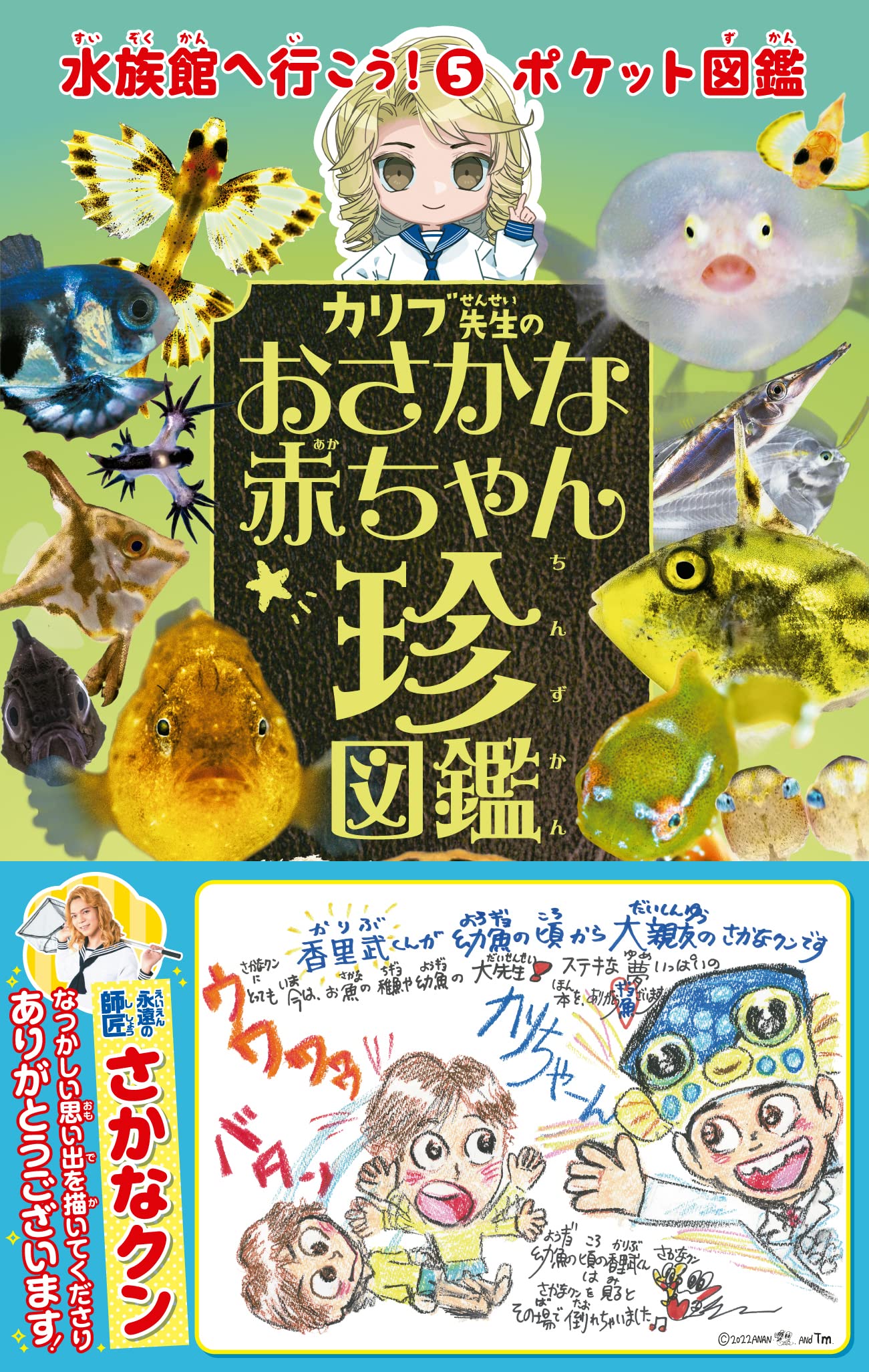 カリブ先生のおさかな赤ちゃん珍図鑑 (水族館へ行こう!ポケット図鑑 5
