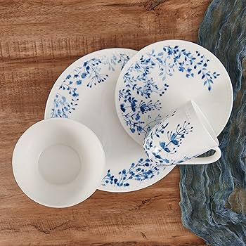 Amazon.com | Mikasa Taryn Bone China Lightweight Chip Resistant 16