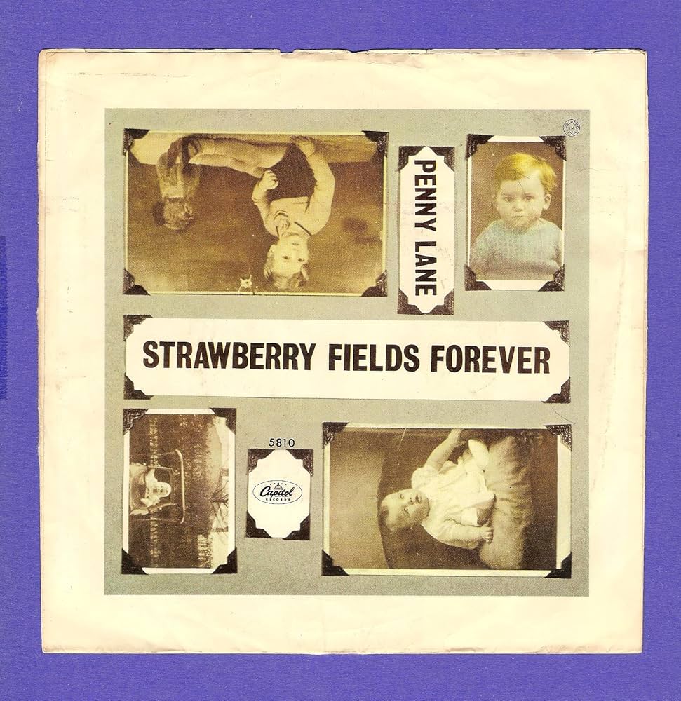 Amazon.co.jp: THE BEATLES LP STRAWBERRY FIELDS FOREVER (5810