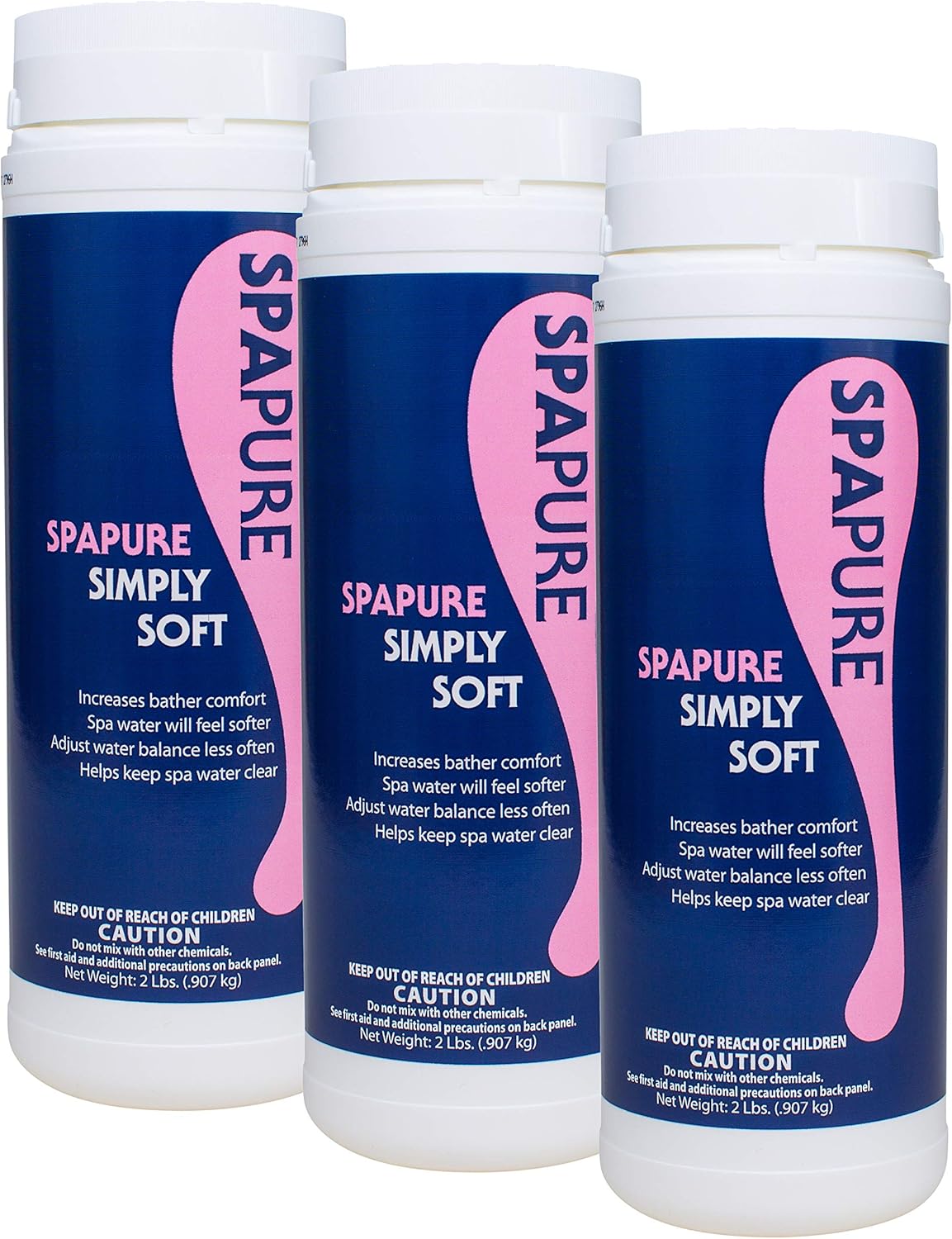 PureSpa SpaPure Simply Soft (2 lb) (3 Pack)