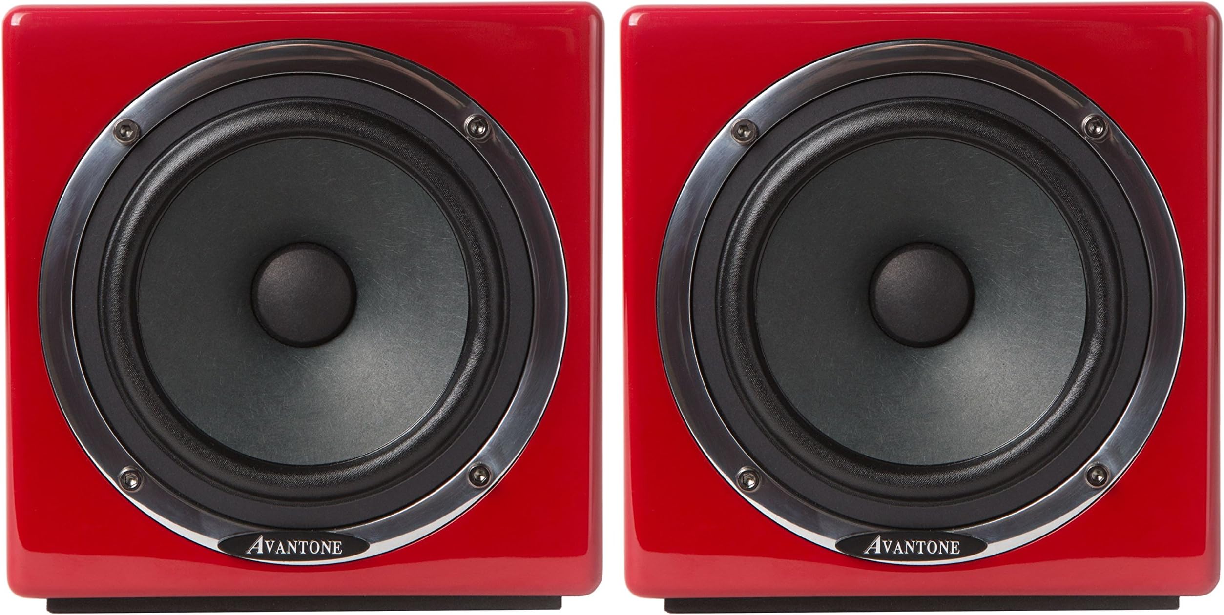 Avantone Pro MixCube Active Powered Studio Monitors | Pair, Red