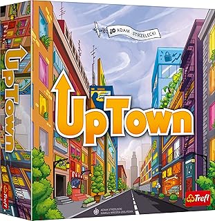 Trefl - Uptown - Familienspiel, Werde EIN Entwickler, Bauen, Verdienen, Strategiespiel für Erwachsene und Kinder ab 10 Jahren, 02407