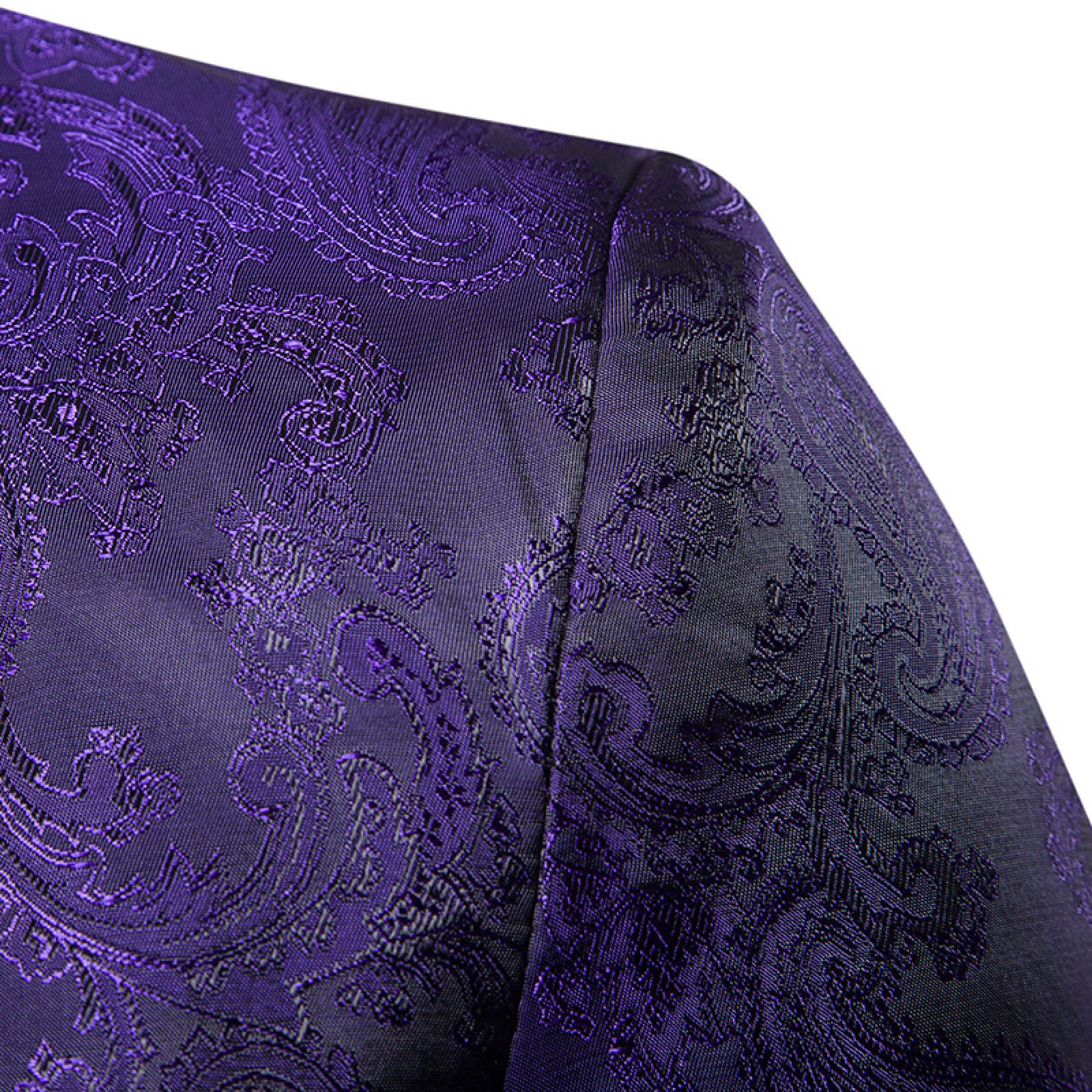 OFFSUM Cappotto Blazer da Uomo - Giubbotti da Uomo Casual Slim da Cerimonia per Feste Formali Top Monopetto Classico Elegante Capispalla per Matrimoni in Ufficio