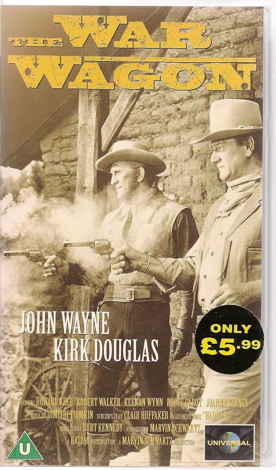 War Wagon [VHS] : John Wayne, Kirk Douglas, Howard Keel, Robert Walker ...