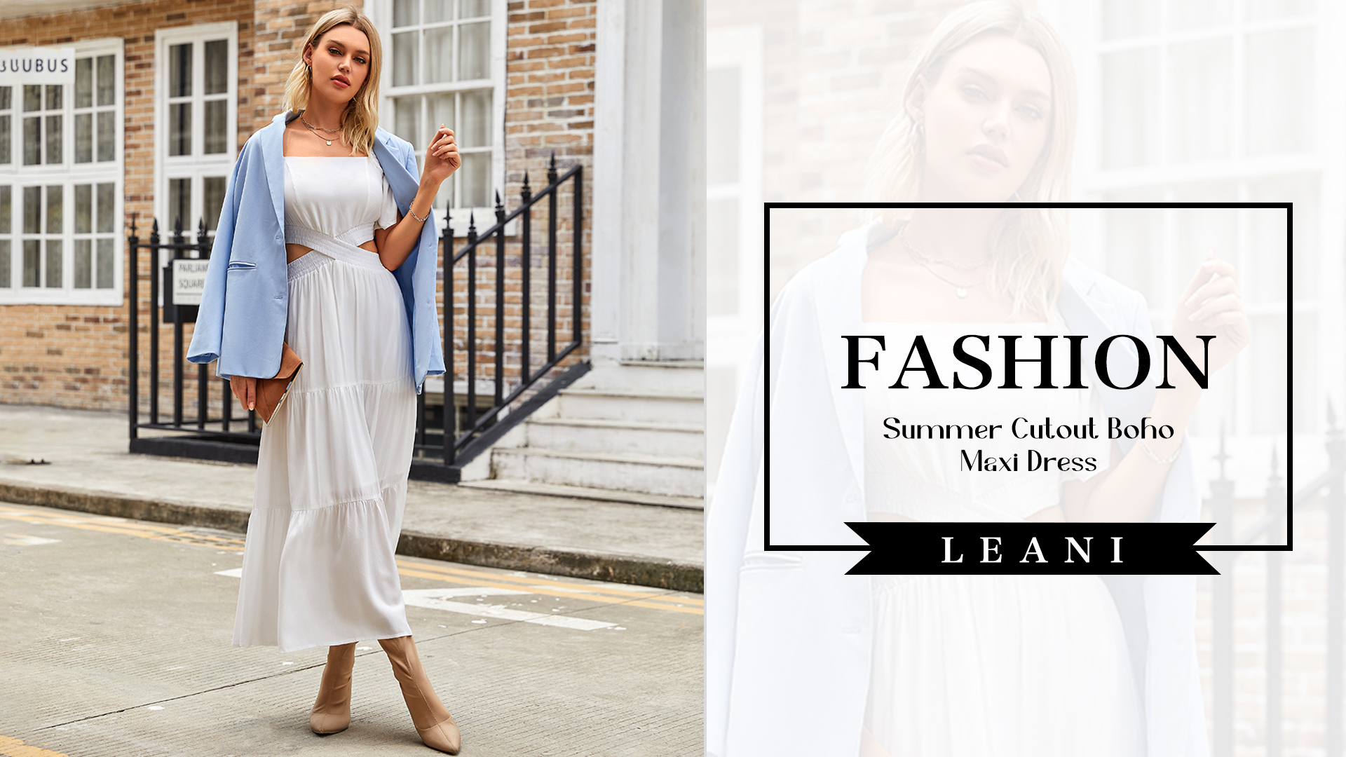 Amazon.com: LEANI Women's Summer Maxi Dresses Sexy Cut Out High