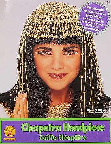 Miniatura 3 de Rubie's Disfraz unisex de Cleopatra de malla para adultos, como se muestra, talla única de EE. UU, Como se muestra